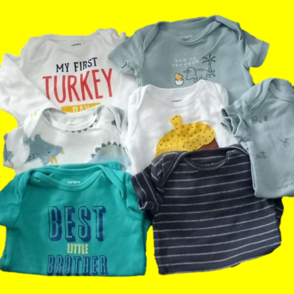 Clearance... Baby Boy Bundle Onesies 3 mos